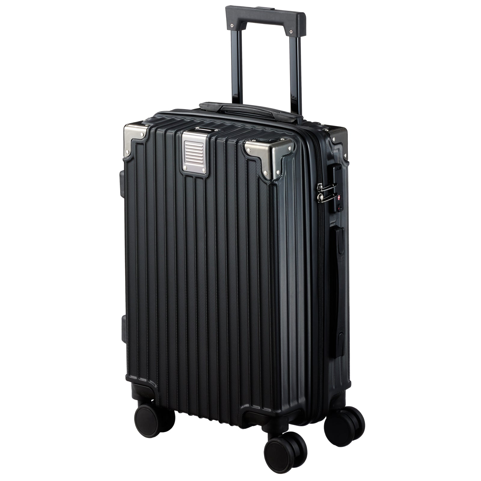 C.JUTRO スーツケース 黒 ブラック Miniサイズ 機内持ち込み可 mini