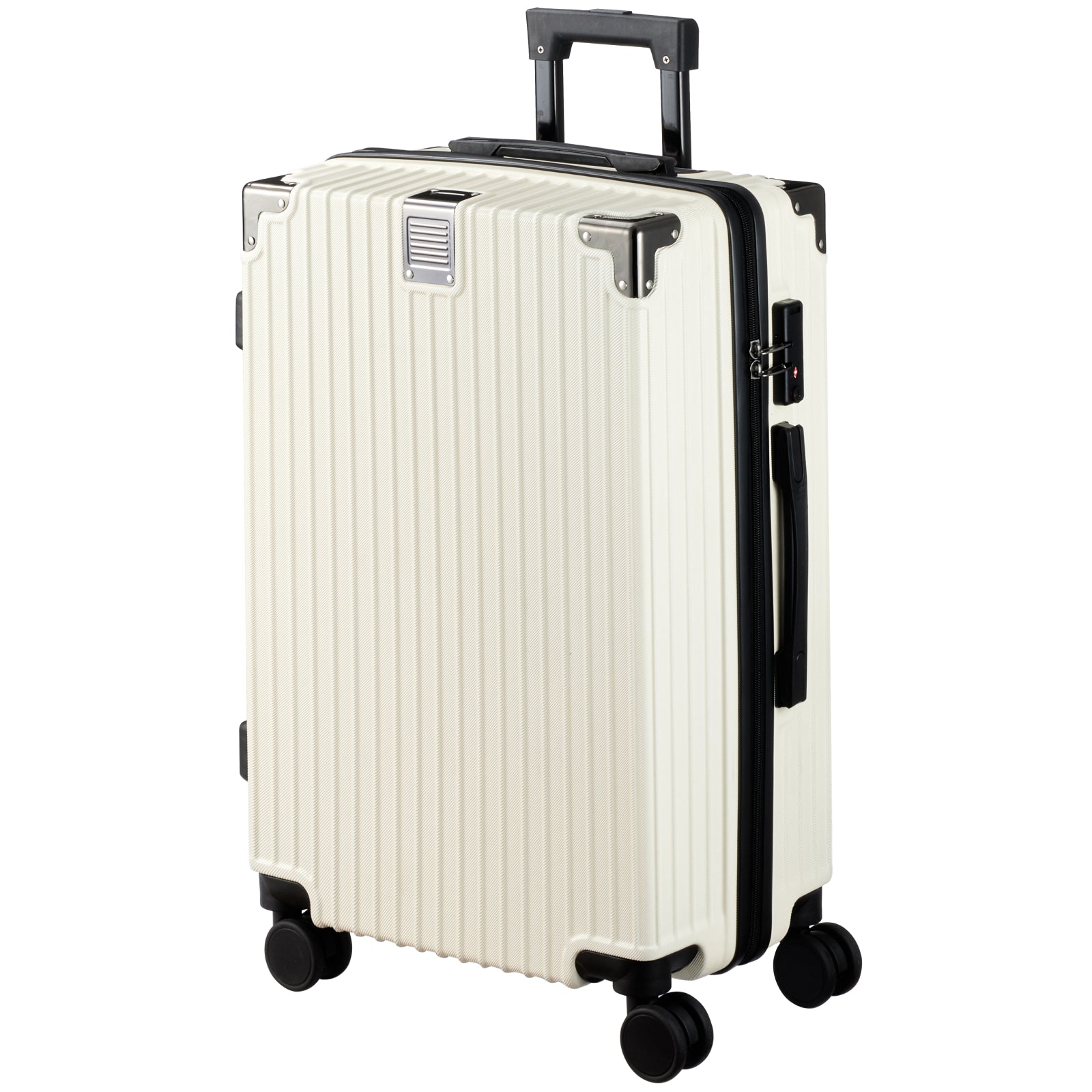 C.jutro 日本企業企画】スーツケース 6色 ファスナータイプ Mサイズ