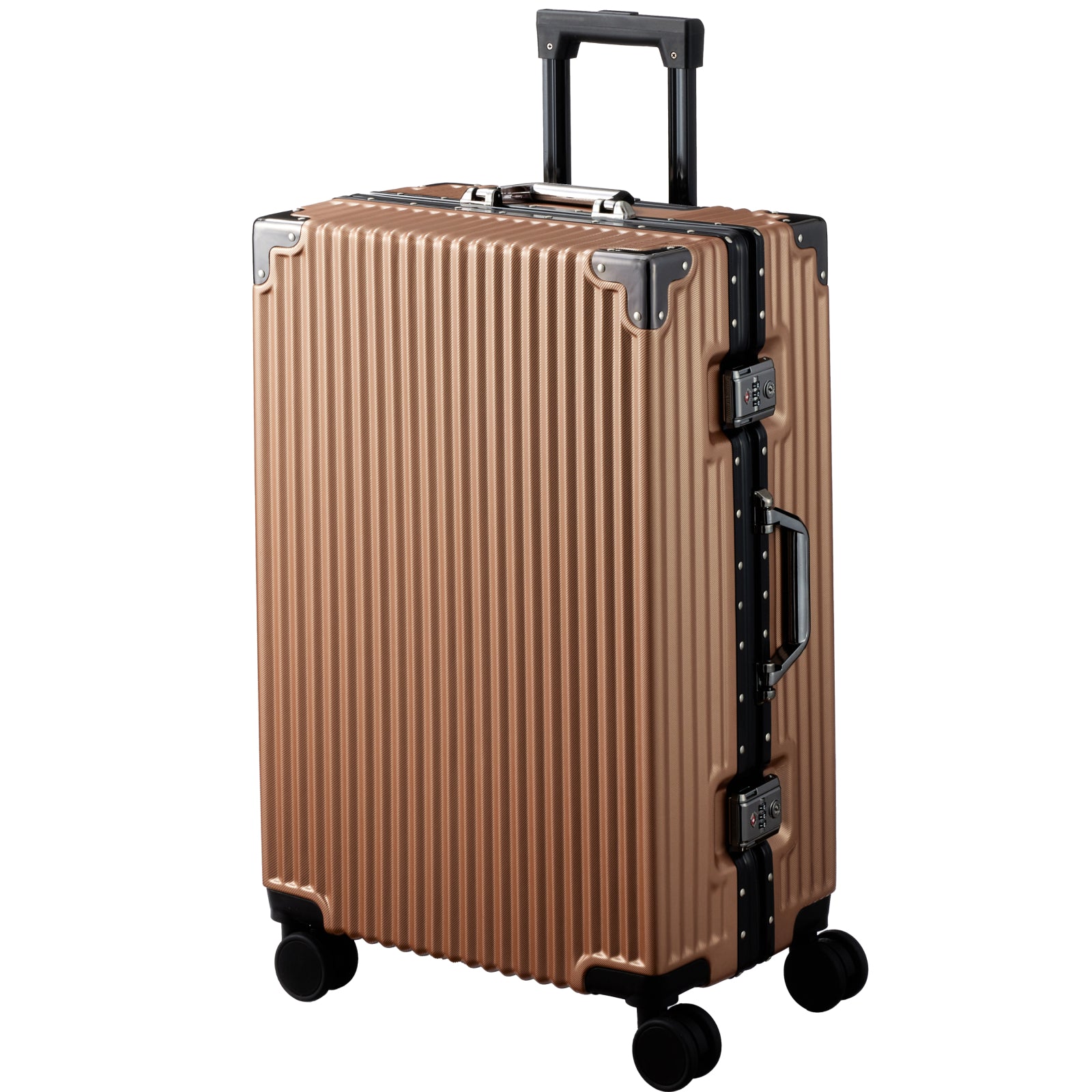 C.jutro 日本企業企画】スーツケース 10色 TSAロックタイプ Mサイズ