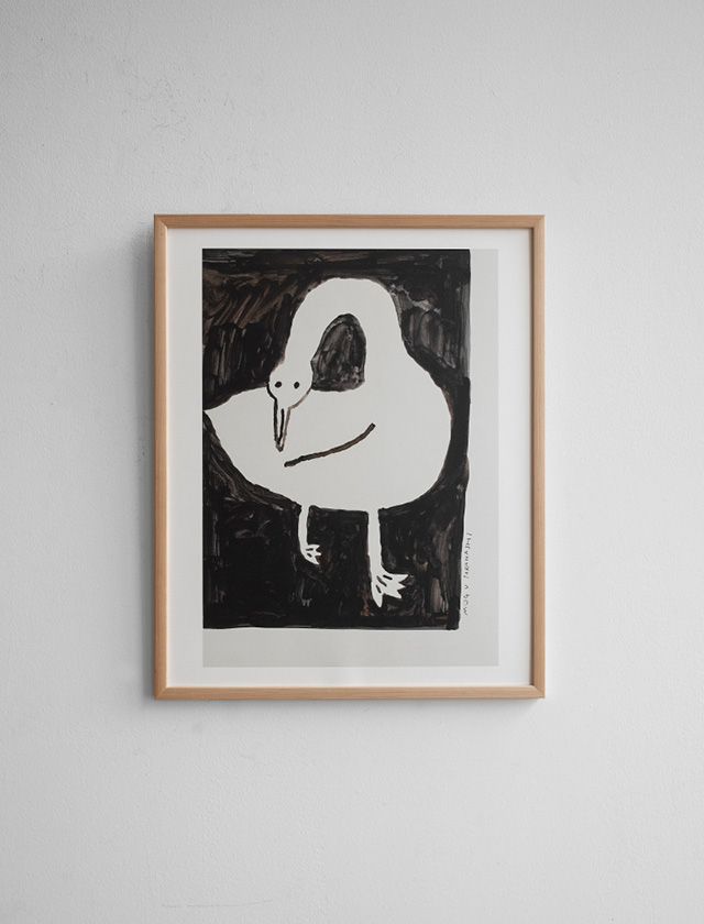 モグタカハシ mogu takahashi SWAN フレーム付き モグタカハシ mogu