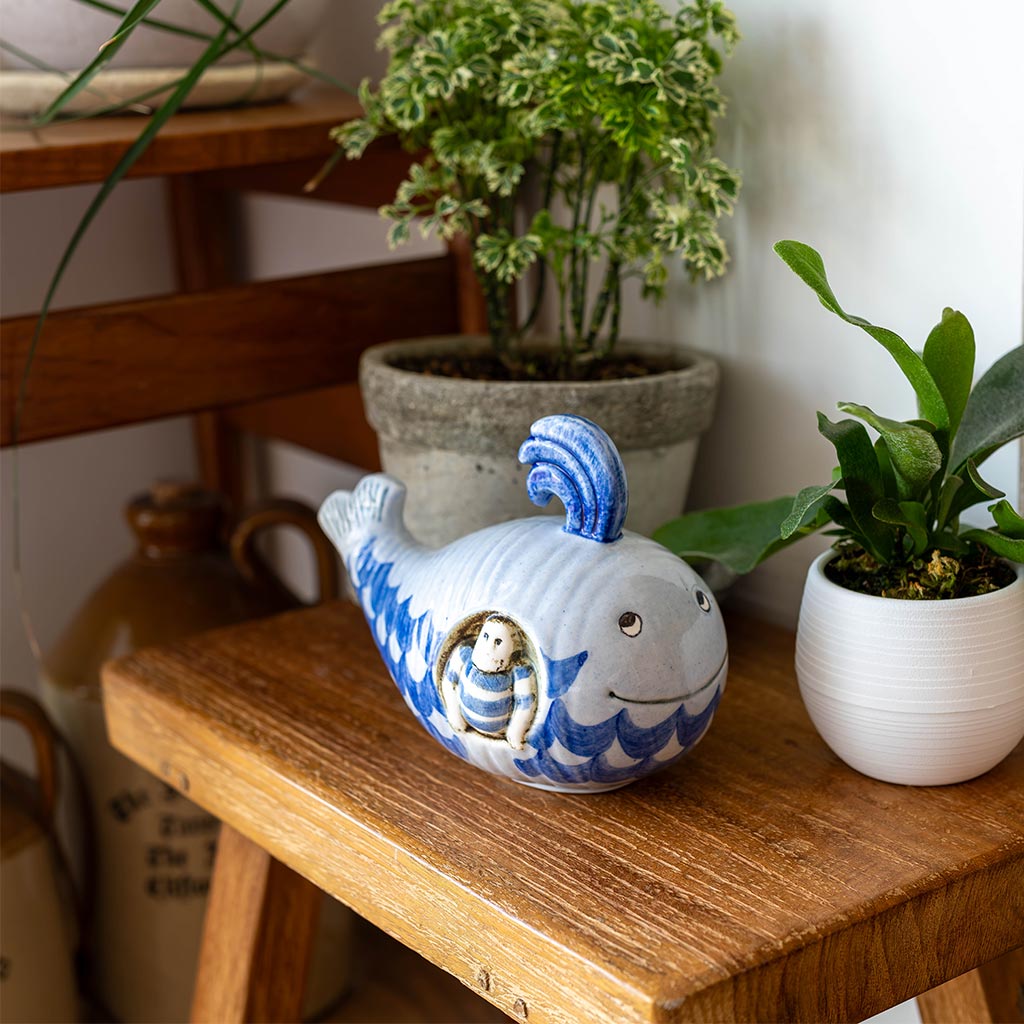 個別販売】Lisa Larson リサ・ラーソン｜WHALE JONAH くじら ヨナ WAVE