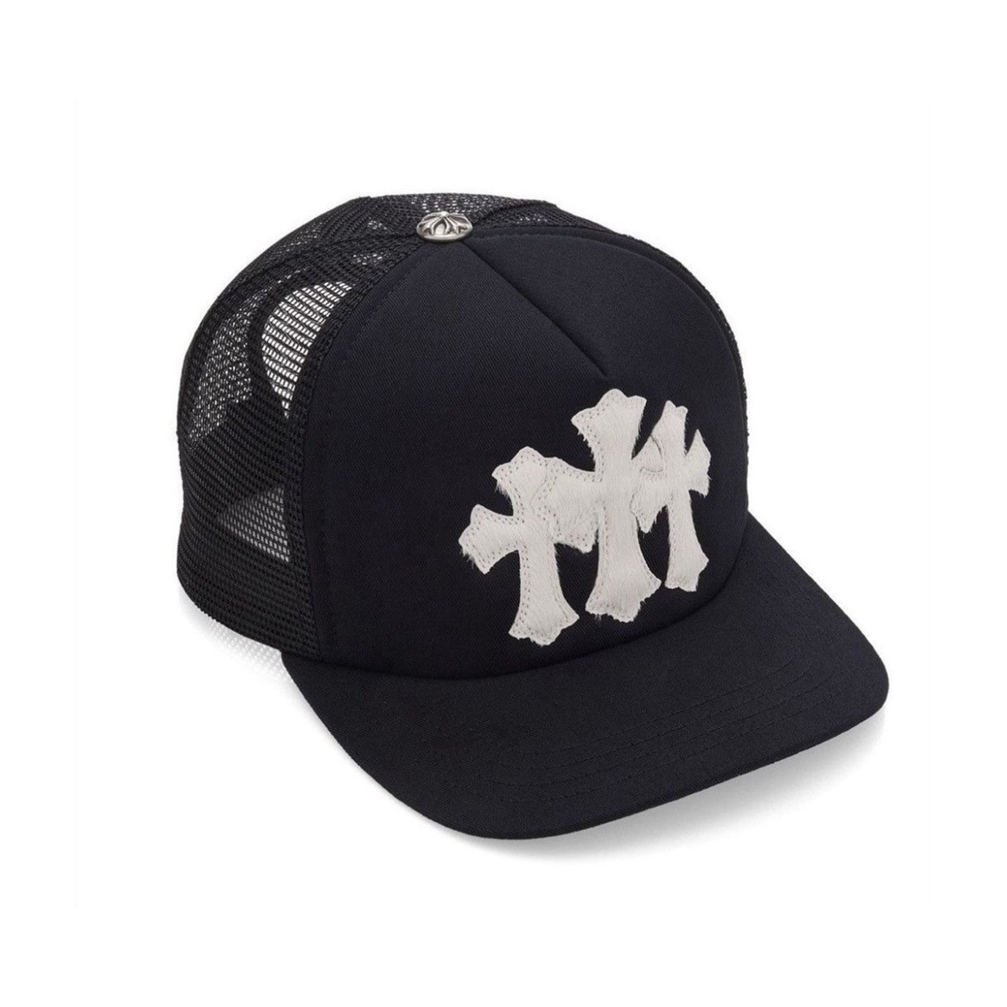 Chrome Hearts Calf Hair Cemetery Cross Trucker Hat – Common Hype