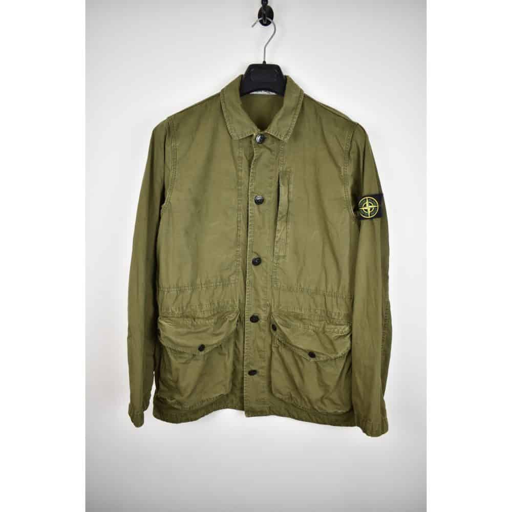 Stone Island Tela Smerigliata Overshirt | Common Cultured