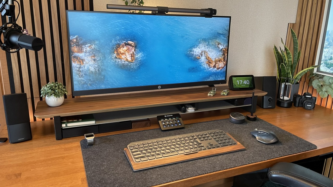 GROVEMADE デスクシェルフ M ブラック Grovemade デスクシェルフ