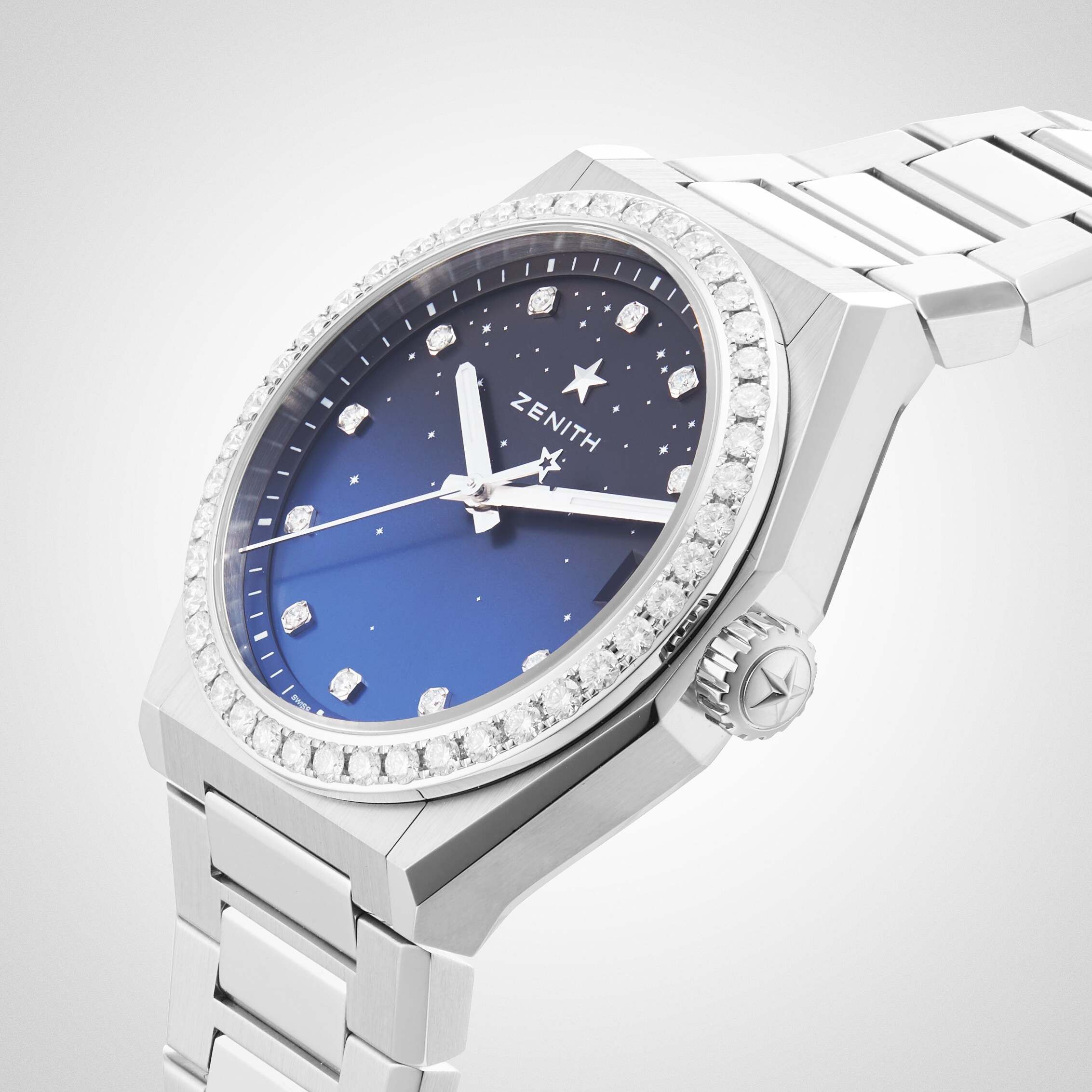 Zenith Defy Midnight 36mm Ladies Watch 16.9200.670/01.MI001 | Mayors