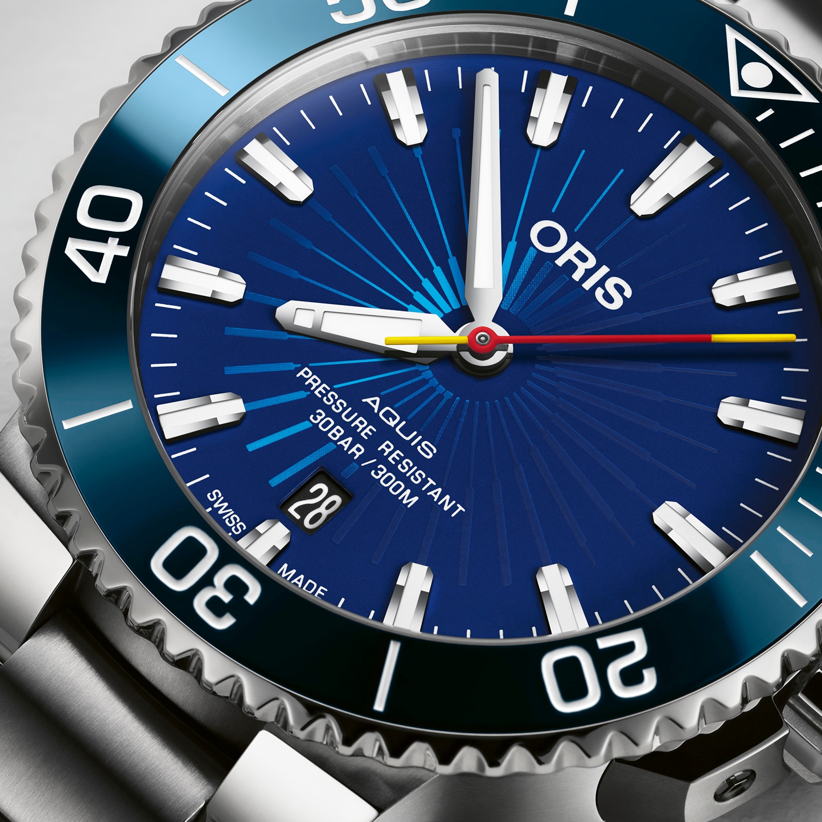 Oris Aquis Sun WuKong 41.5mm Mens Watch 01 733 7766 4185-SET | Mayors