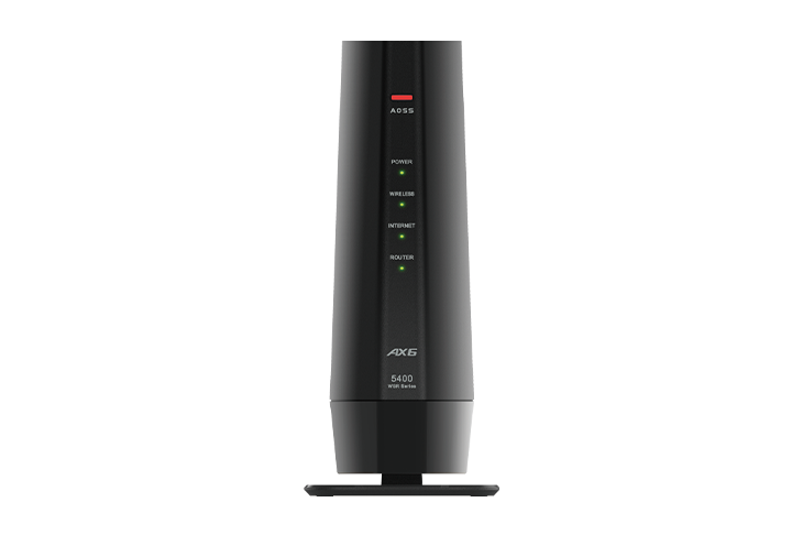 BUFFALO Wi-Fi 6対応Wi-Fiルーター WSR-5400AX6P ブラック｜ kikito