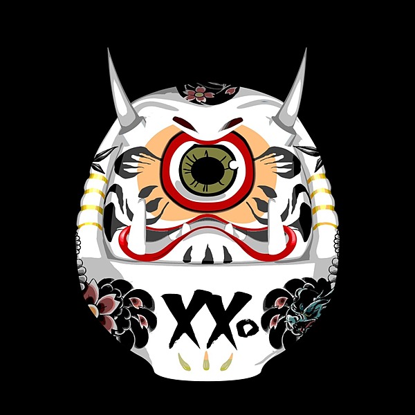 希少レペゼンフォックスダルマ達磨レペゼン地球oxx DARUMA