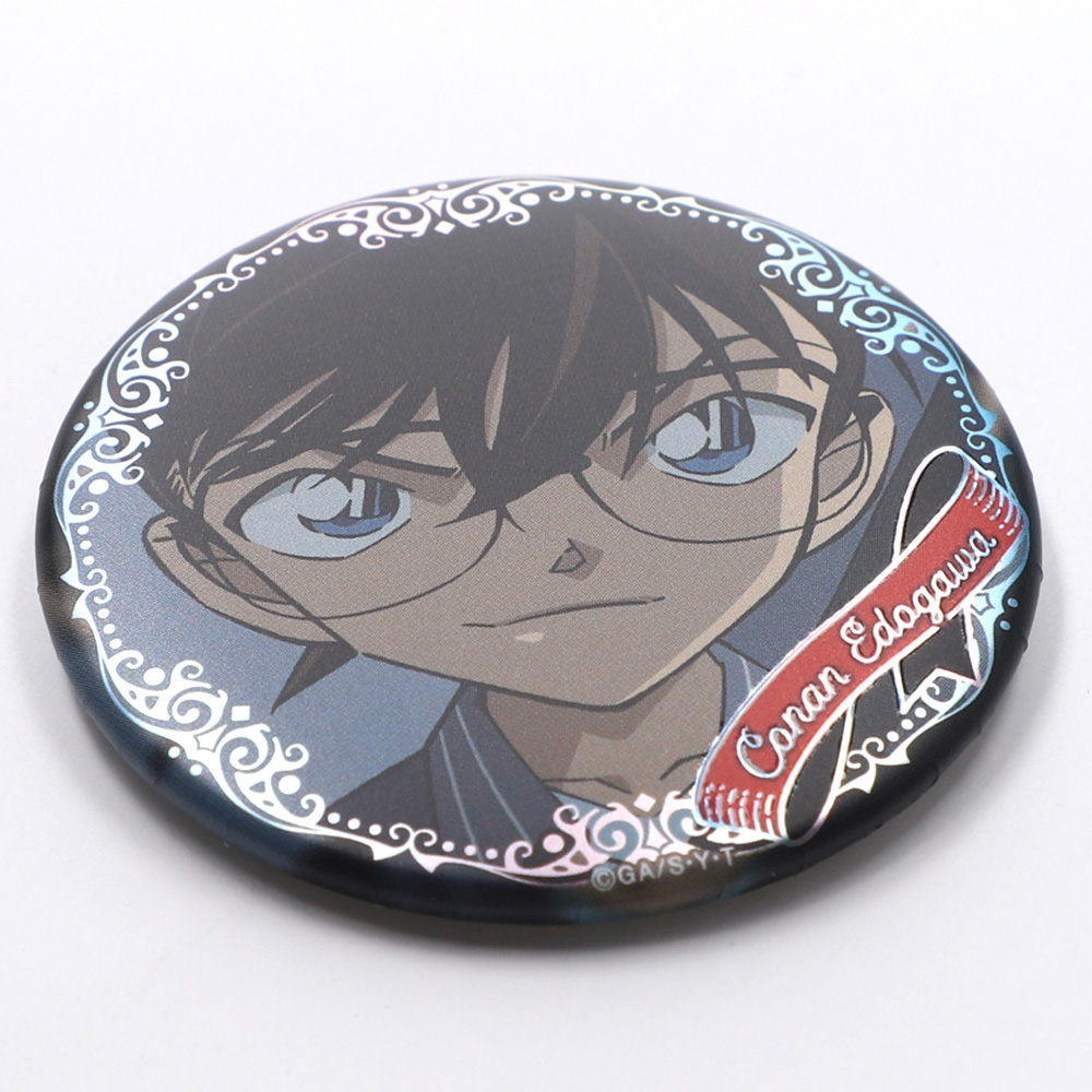 名探偵コナン から紅の恋歌 コナンプラザ 缶バッジ 服部平次 遠山和葉