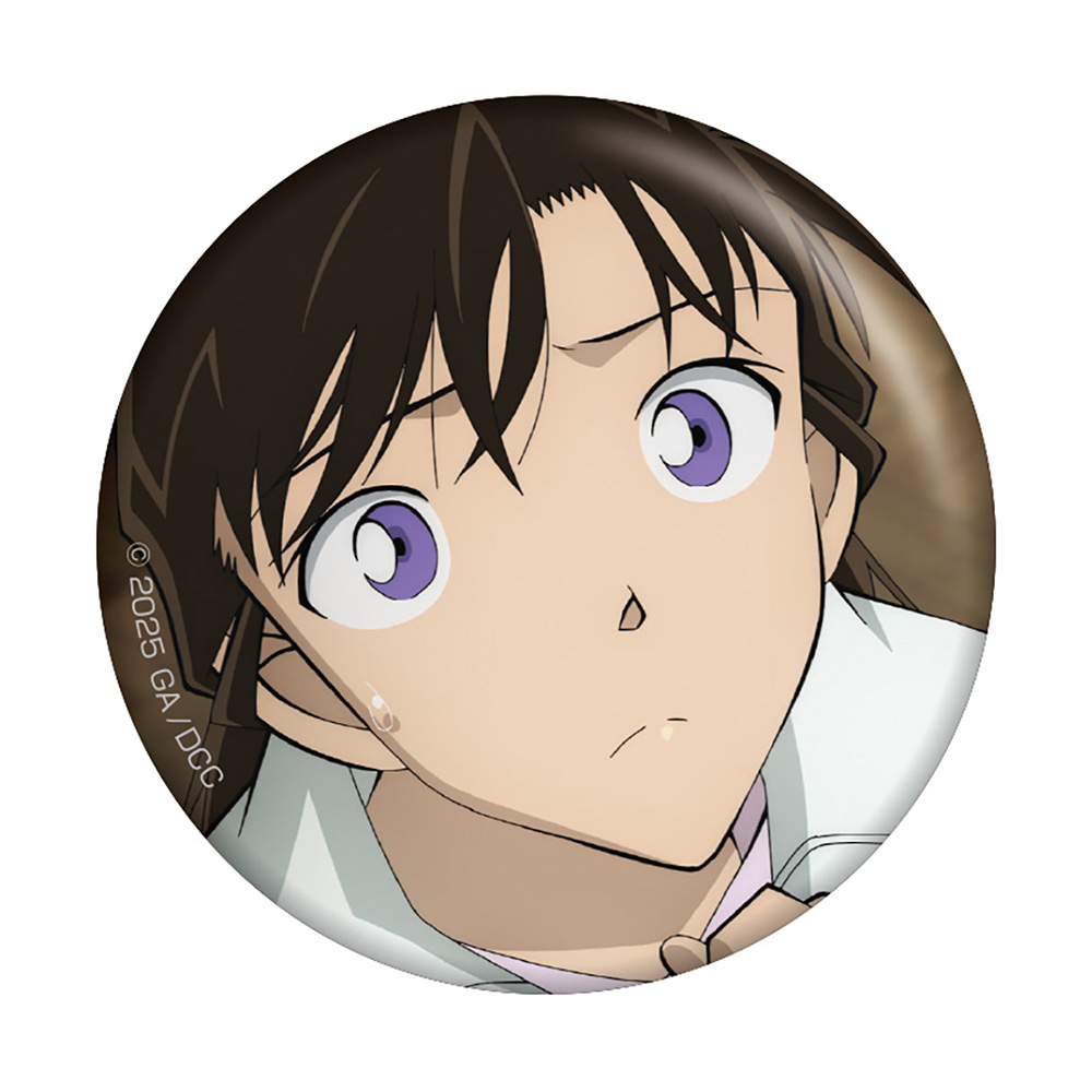 コナン 缶バッジ 毛利蘭 希少 レア 【公式通販】