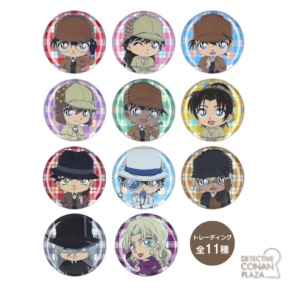 セット最安値☆名探偵コナンプラザ 黒鉄の魚影 スクエア缶バッジ 安室
