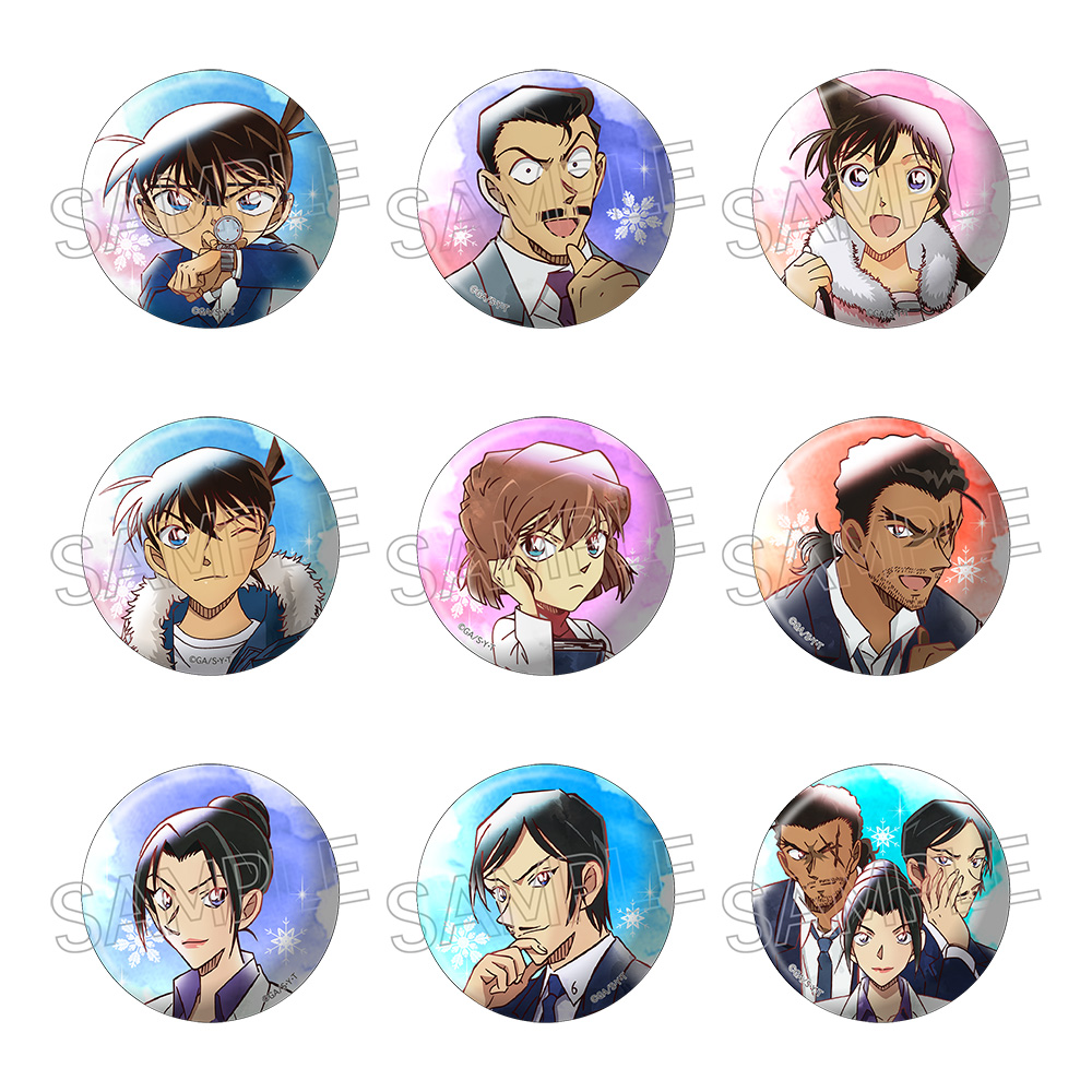 名探偵コナン 缶バッジ カード コナンがいっぱい 人気柄 年代物 激レア 名