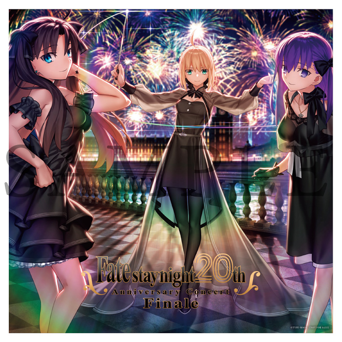 Fate/stay night」20周年記念コンサート 等身大布ポスター 集合 Fate