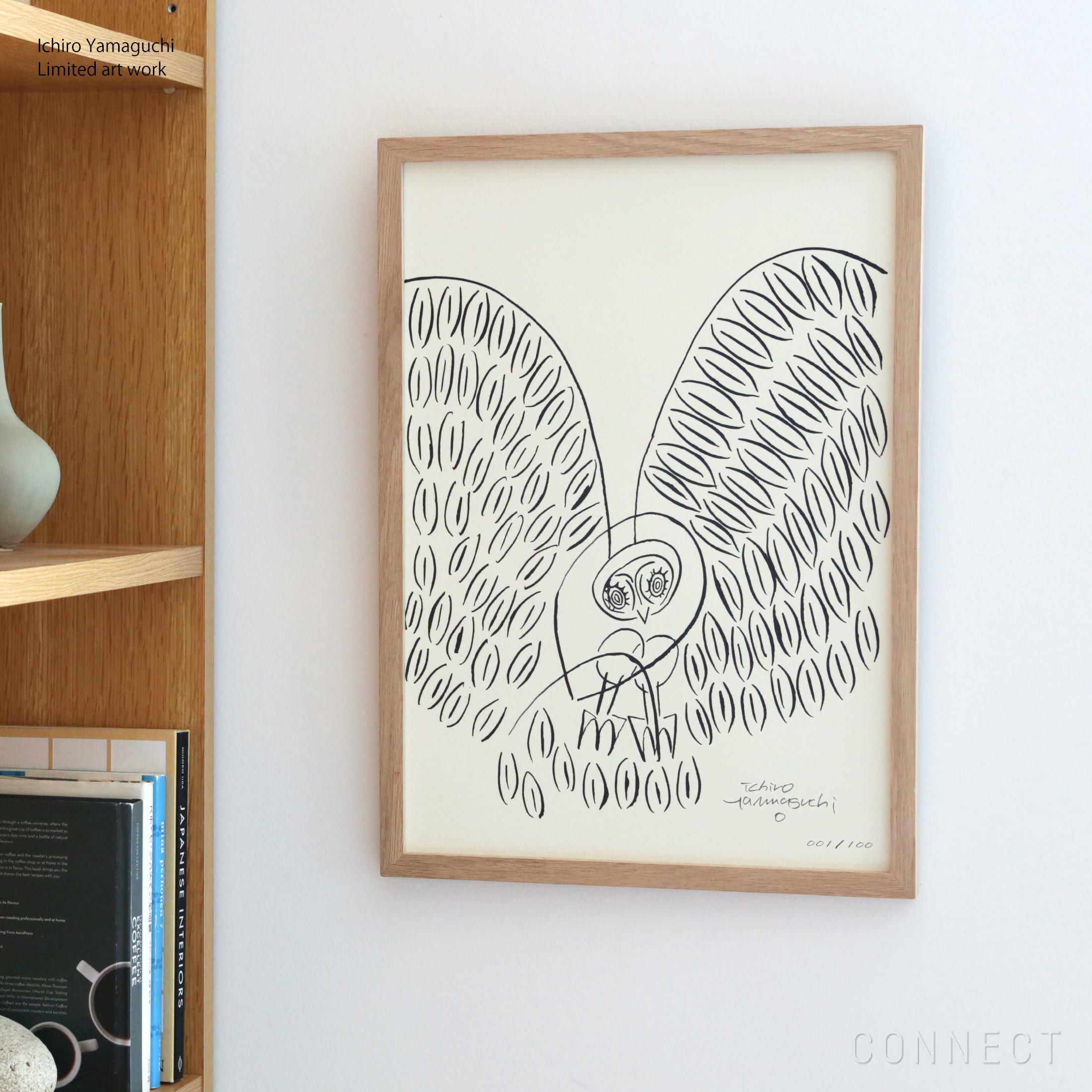 山口一郎 ichiro Yamauchi 原画 Mサイズ 直筆イラスト入り 山口一郎