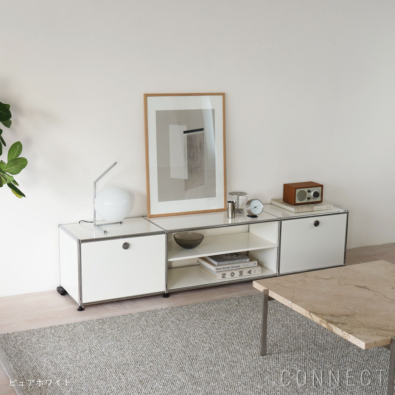 USM ハラーテレビボードTVボードホワイト