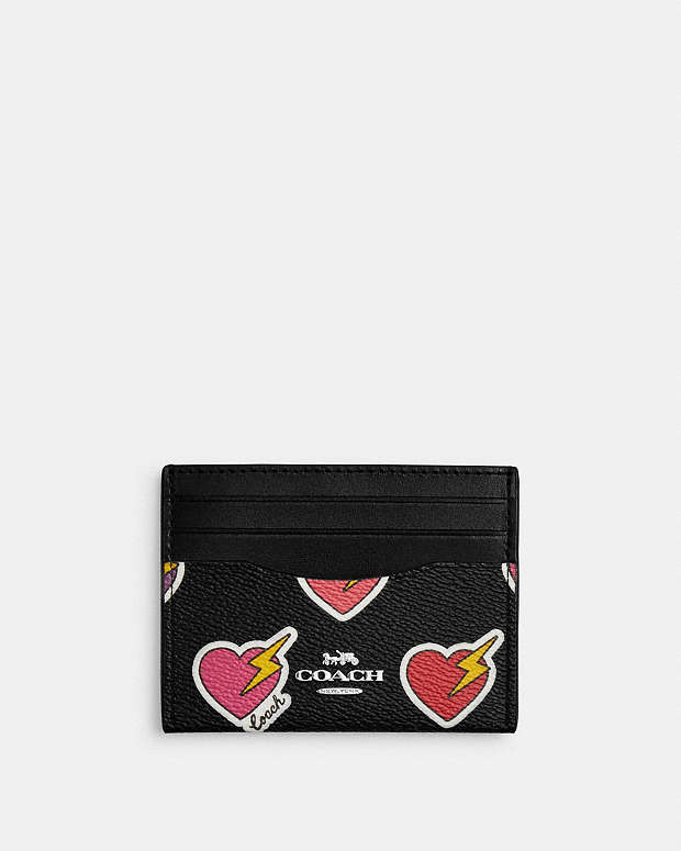 COACH ハート柄 二つ折り財布 ✨美品✨ COACH 二つ折り財布 ハート