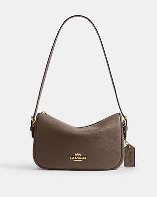 Coach ショルダーバッグ ダークブラウン