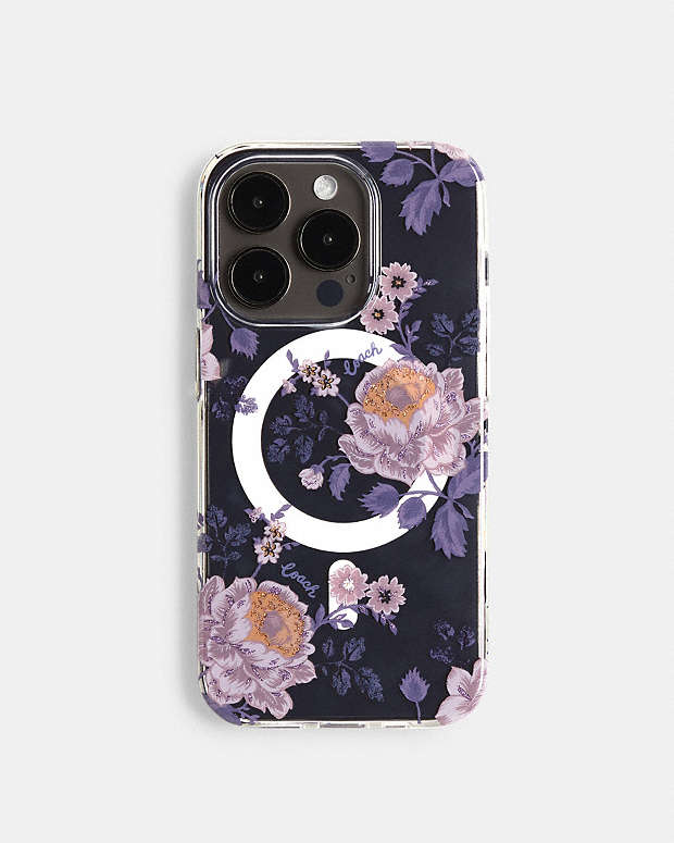 新品】COACH 花柄 手帳型ケース iPhone 14 最高 PRO 週末セール開催