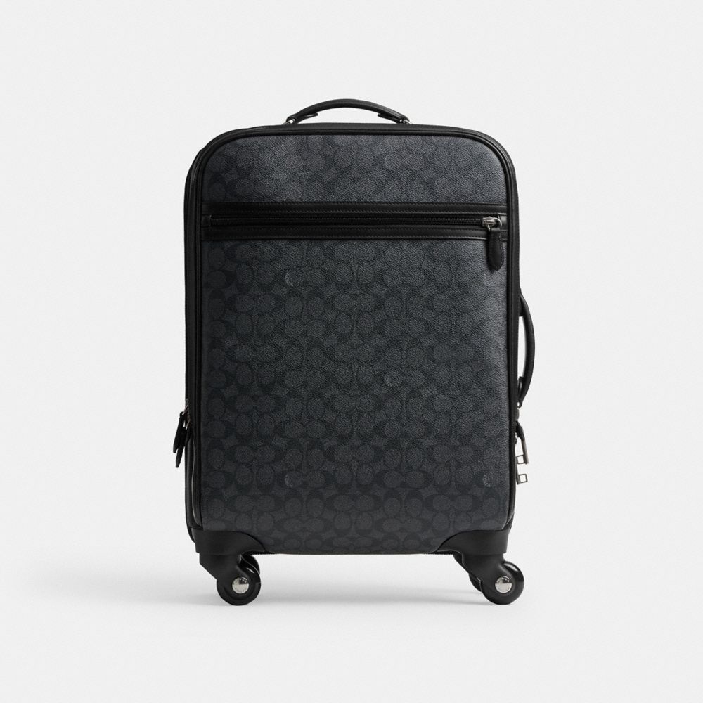 COACH® | Wheeled Carry On In Signature Canvas