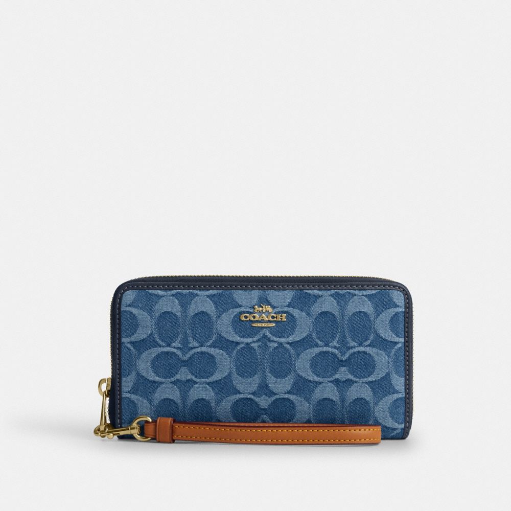 Blue Wallets for Women | COACH® Outlet