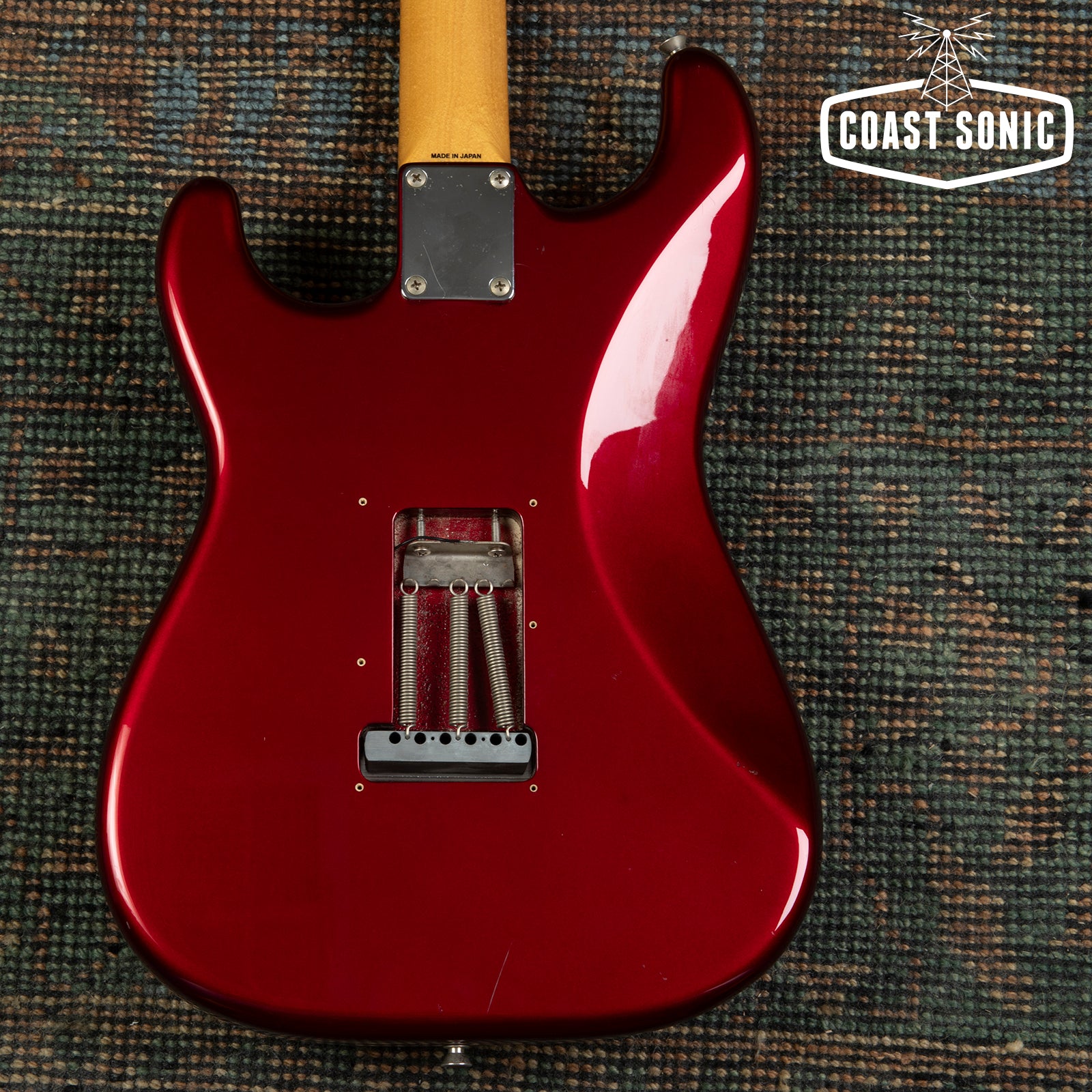 Fender Japan ストラト ST-62-70 キャンディアップルレッド色 Fender