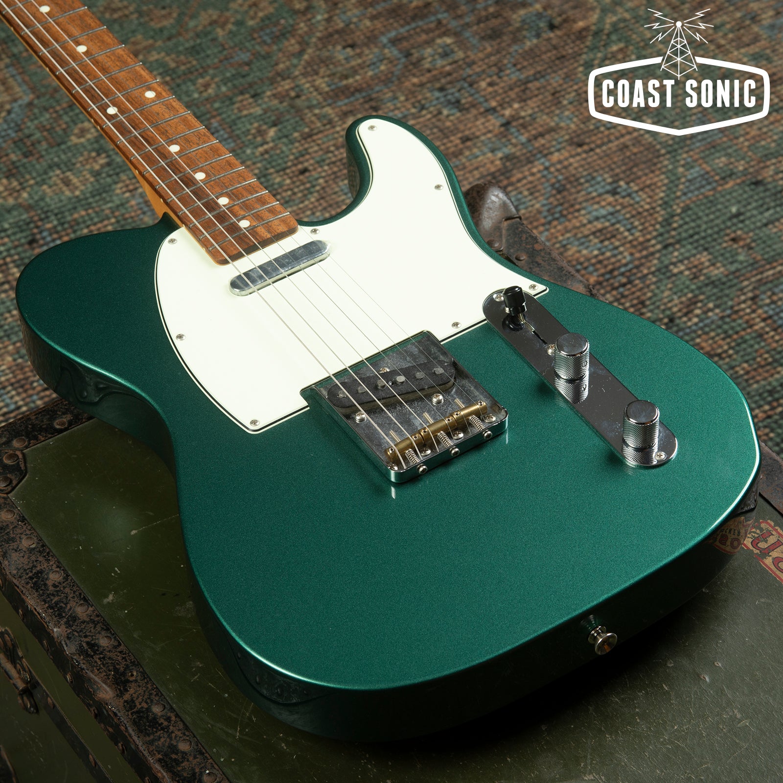 2020 Fender Hybrid 60s Telecaster Made in Japan Sherwood Green Metalli
