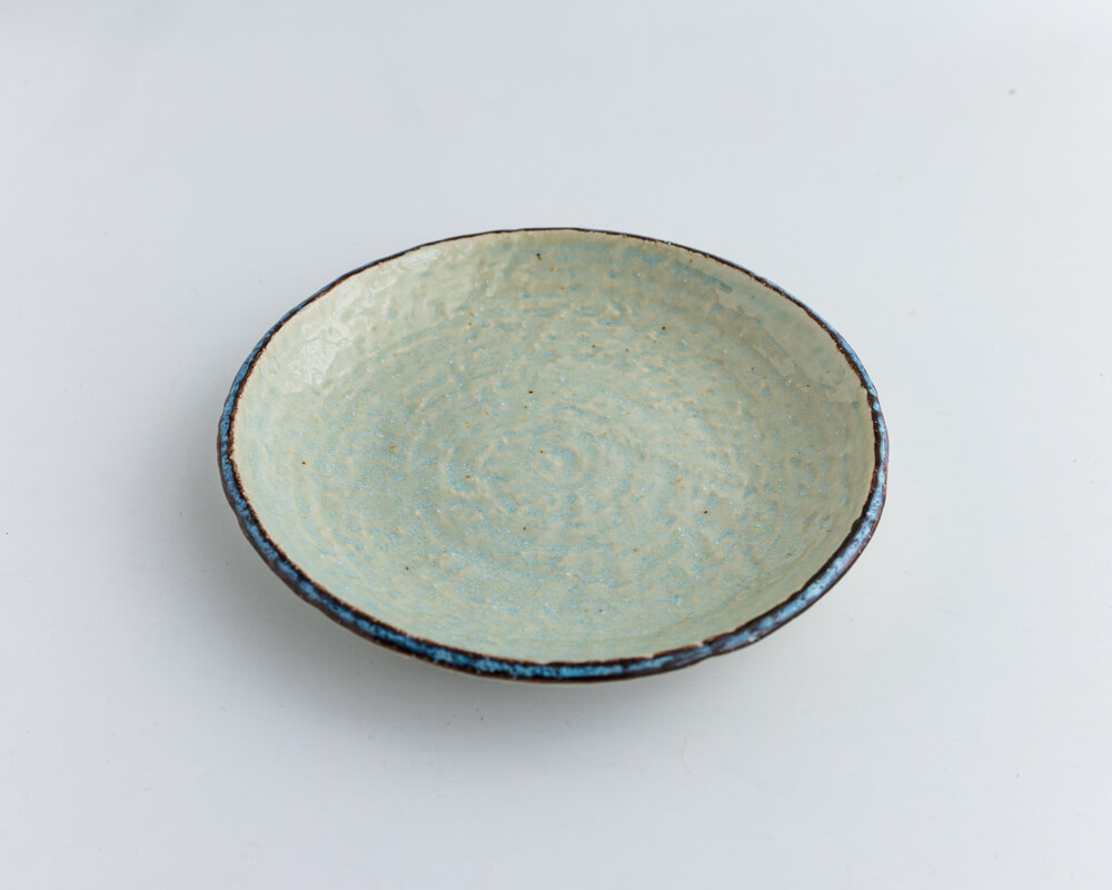 割引❣️【傷みなし】「祖」 古瀬戸 石皿 蛇の目 釉剥ぎ 特大 （121A①