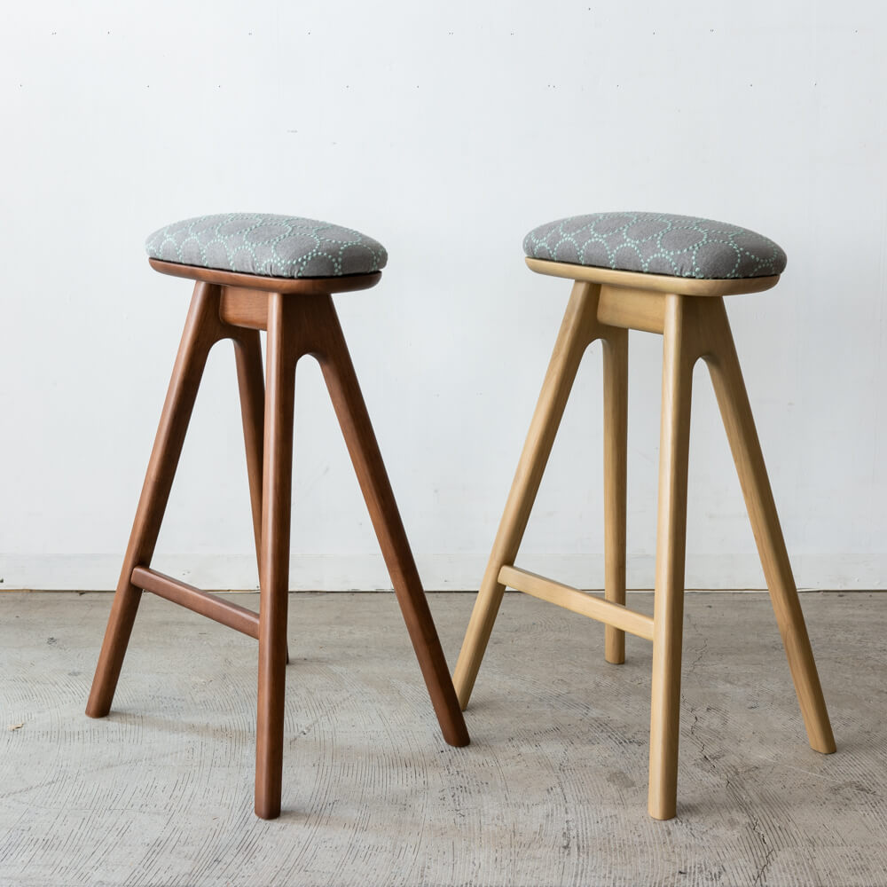 キッチンスツールNA H630＋ミナ ペルホネン タンバリン グ