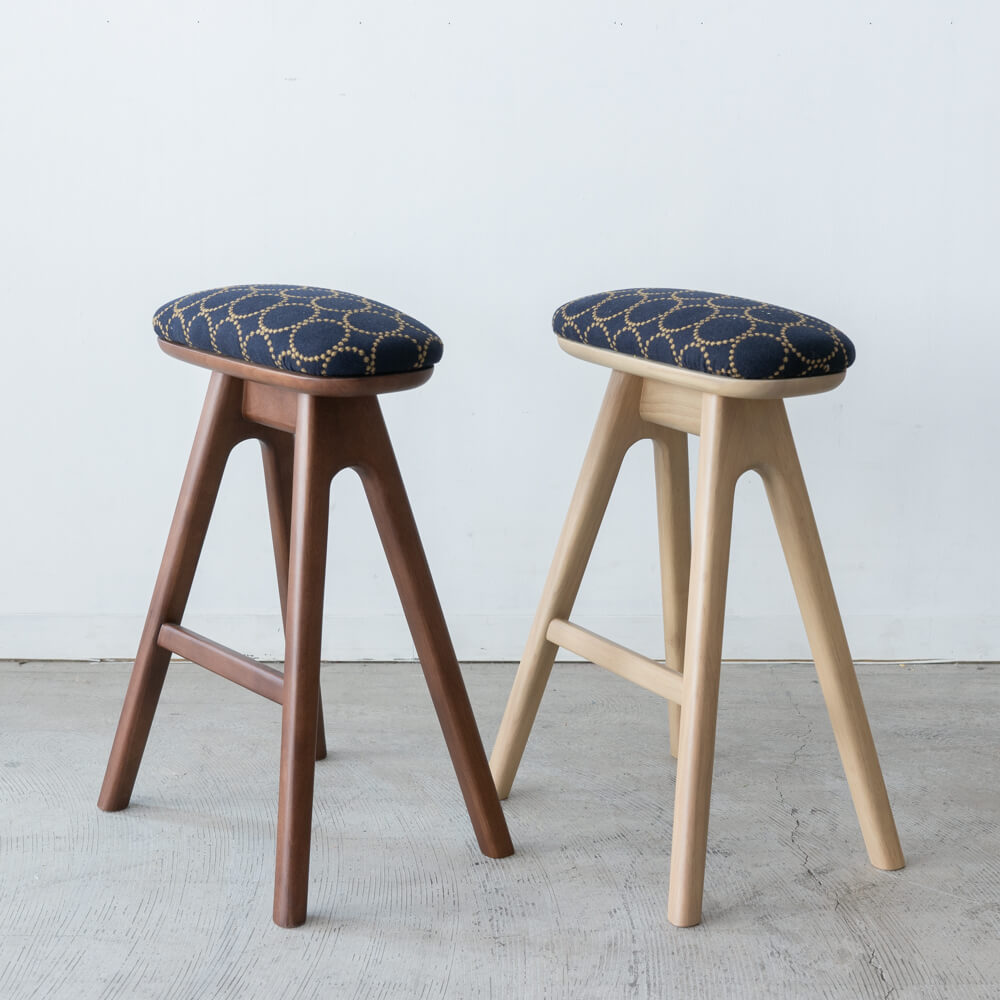 キッチンスツール H530 NA ミナペルホネン homecircle navy キッチン