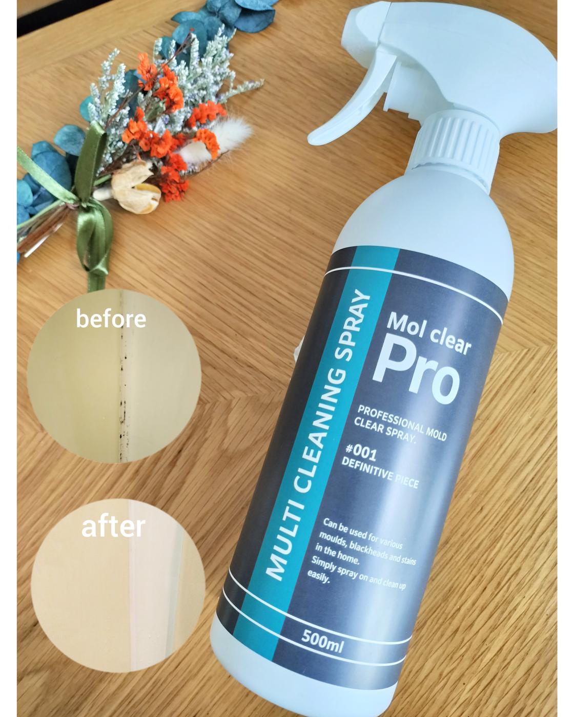 新品】Mol clear Pro モルクリアプロ カビ取り用洗浄剤 480ml モル