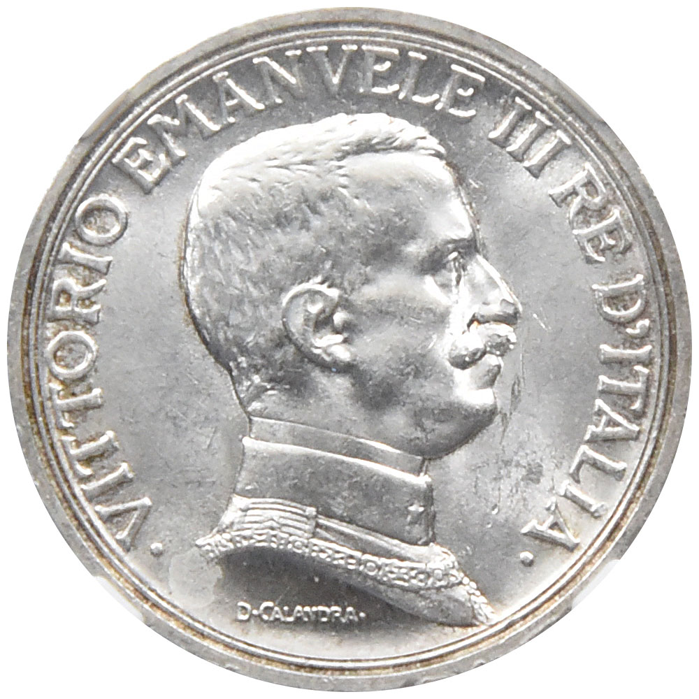 エマヌエーレ3世2リラ銀貨1916年 エマヌエーレ3世2リラ銀貨1916年