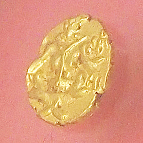 🆙新価格📰マイソール王国（インド）ファナム金貨 超ミニ7mmサイズ