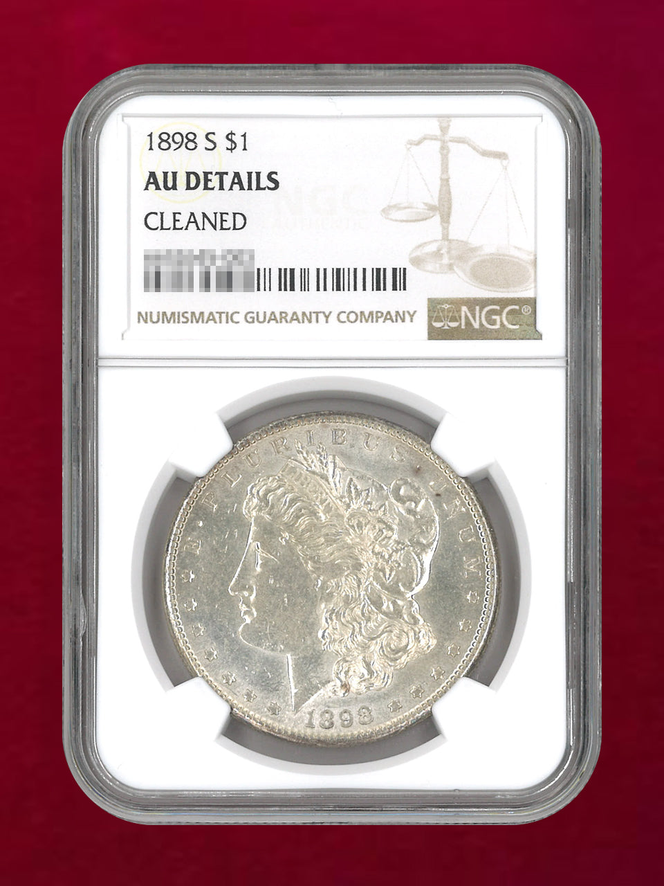 NGC-AU 洗浄 アメリカ合衆国 1934D ピースダラー 銀貨 1934 D MS