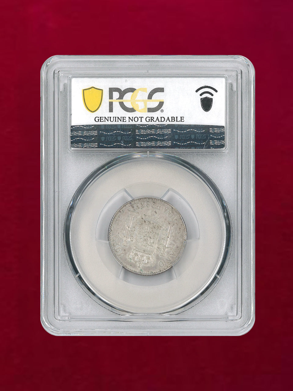 珍）スペイン 1870年 2ペセタ 銀貨 スペイン 1870年 2PESETAS銀貨 VF