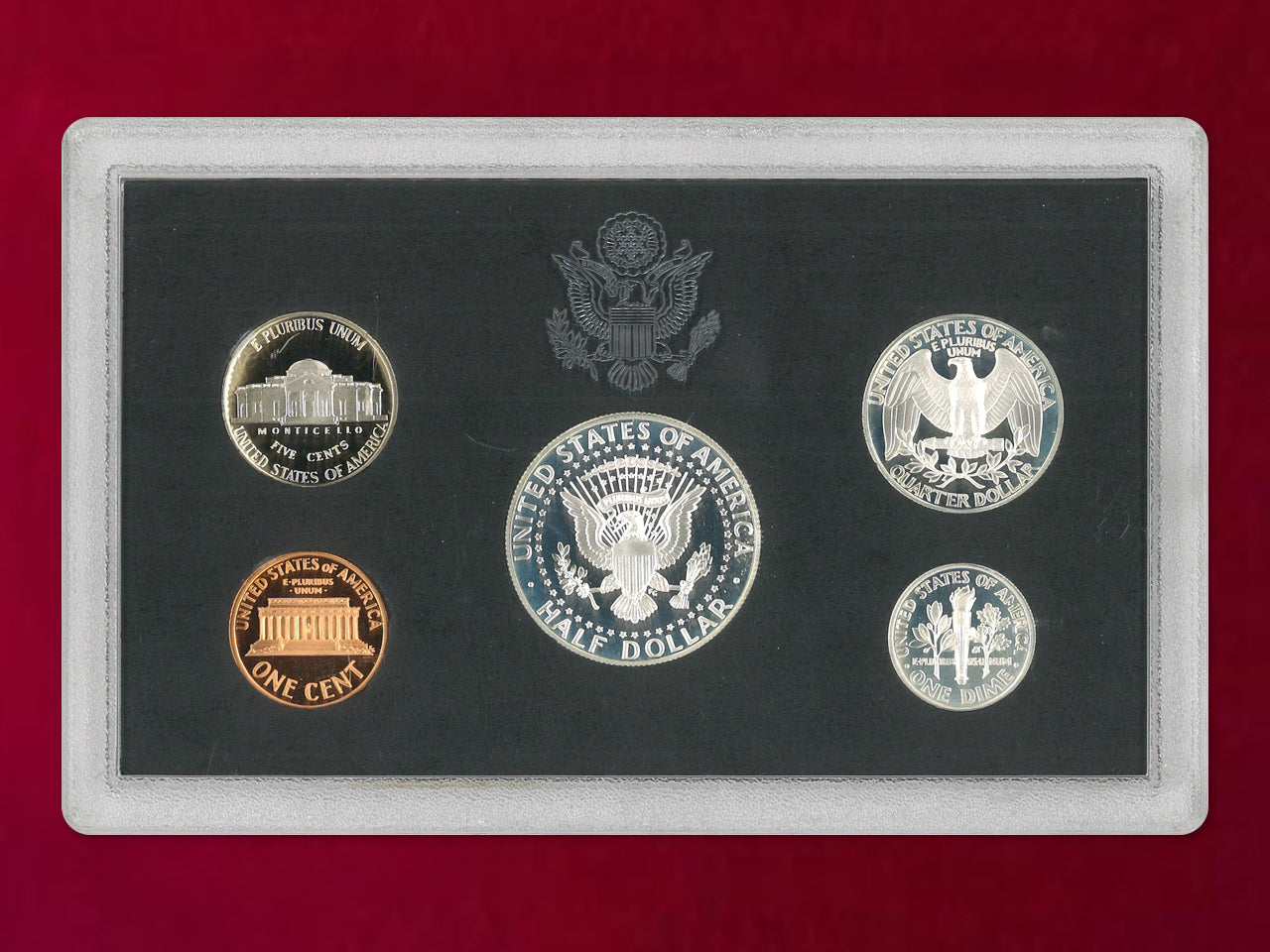 hab017 1994S. アメリカ ミントプルーフセット 銀貨3点 hab017 1994S