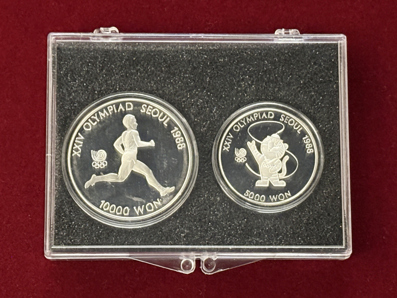 韓国製 1986年記念品 金属工芸品 韓国製 1986年記念品 金属工芸品