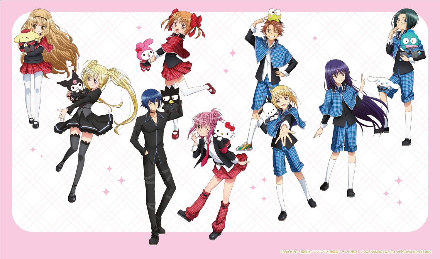しゅごキャラ！連載15周年デカアクリルスタンド描き下ろしあむイクト歌唄唯