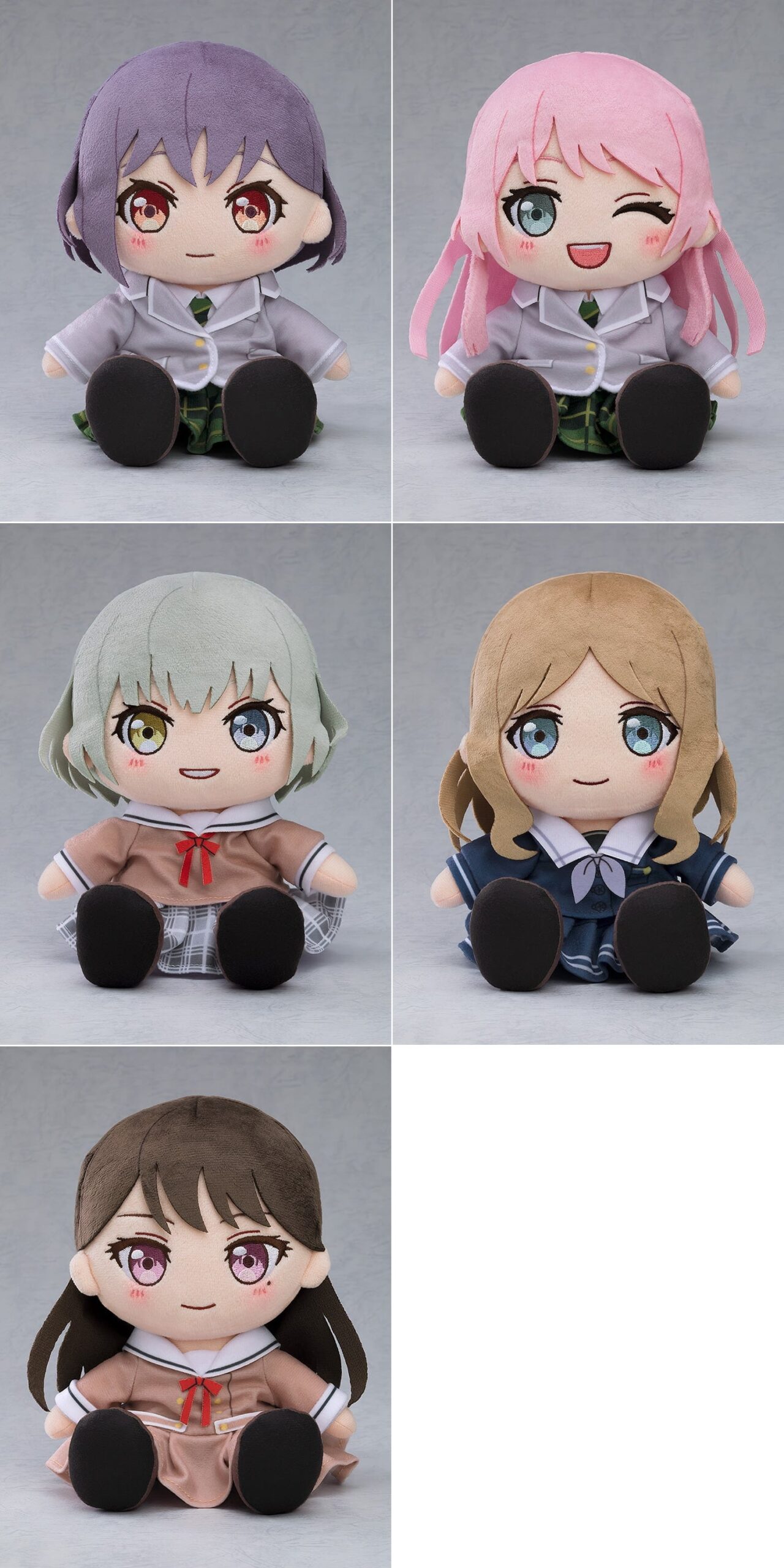 バンドリ MyGO!!!!! グッドスマイルカンパニー ぬいぐるみ 5人セット