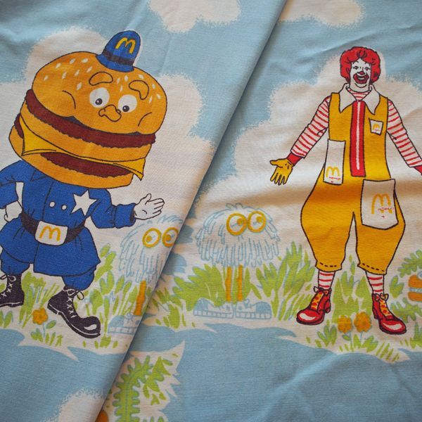 ビンテージシーツ マクドナルドカナダ