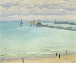 レ・サーブル・ドロンヌ|ピエール=アルベール・マルケ |所蔵作品検索