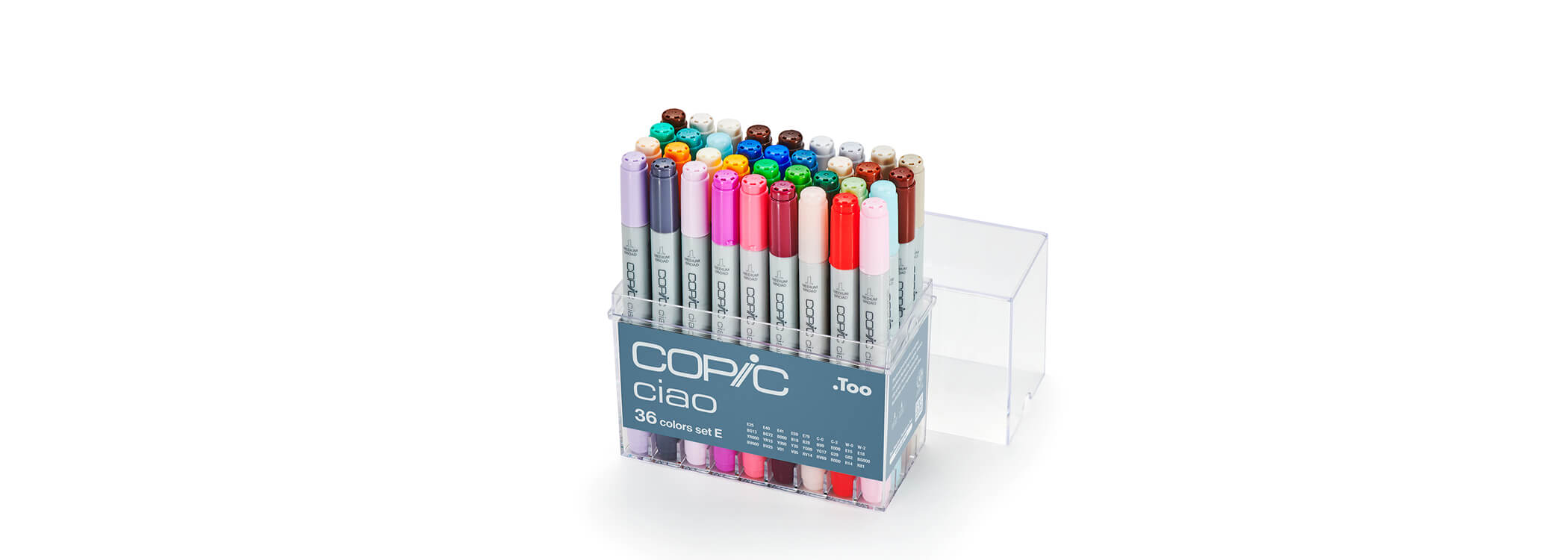 Copic Ciao 36 colors set E - COPIC Official Website