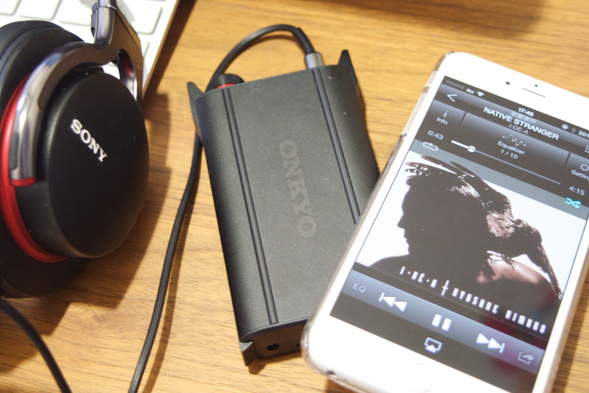 ONKYO DAC-HA200」購入！iPhoneでハイレゾ音源を聴くためのヘッドホン