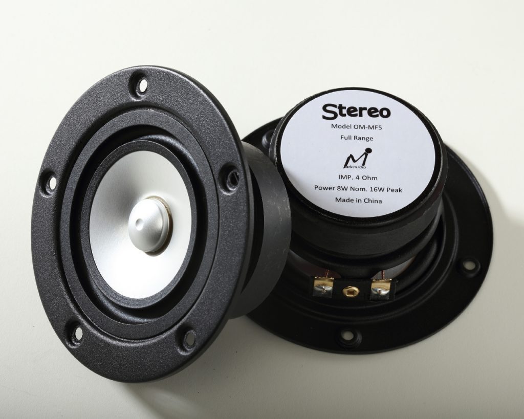 自作スピーカー(バスレフ型) マークオーディオ製OM-MF5搭載｜