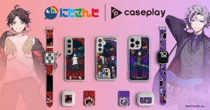 にじさんじ」三枝明那と不破湊が「caseplay」とコラボ！ 描き下ろし