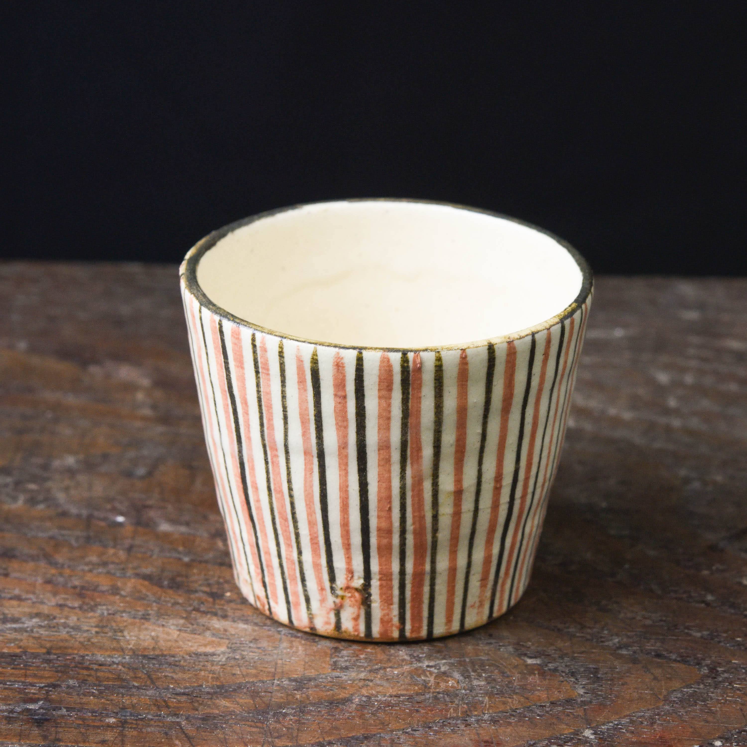 712『呉須 麦わら 輪線紋 猪口』 ⁄骨董品 古美術 アンティーク 古玩