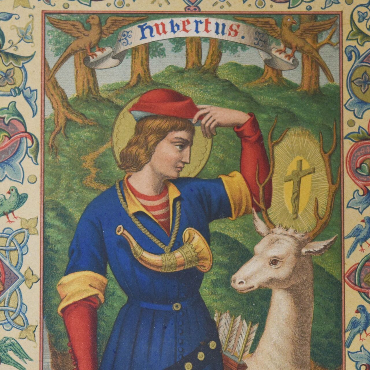 イギリス ボタニカル画 石版画(クロモリトグラフ) 1897年 イギリス