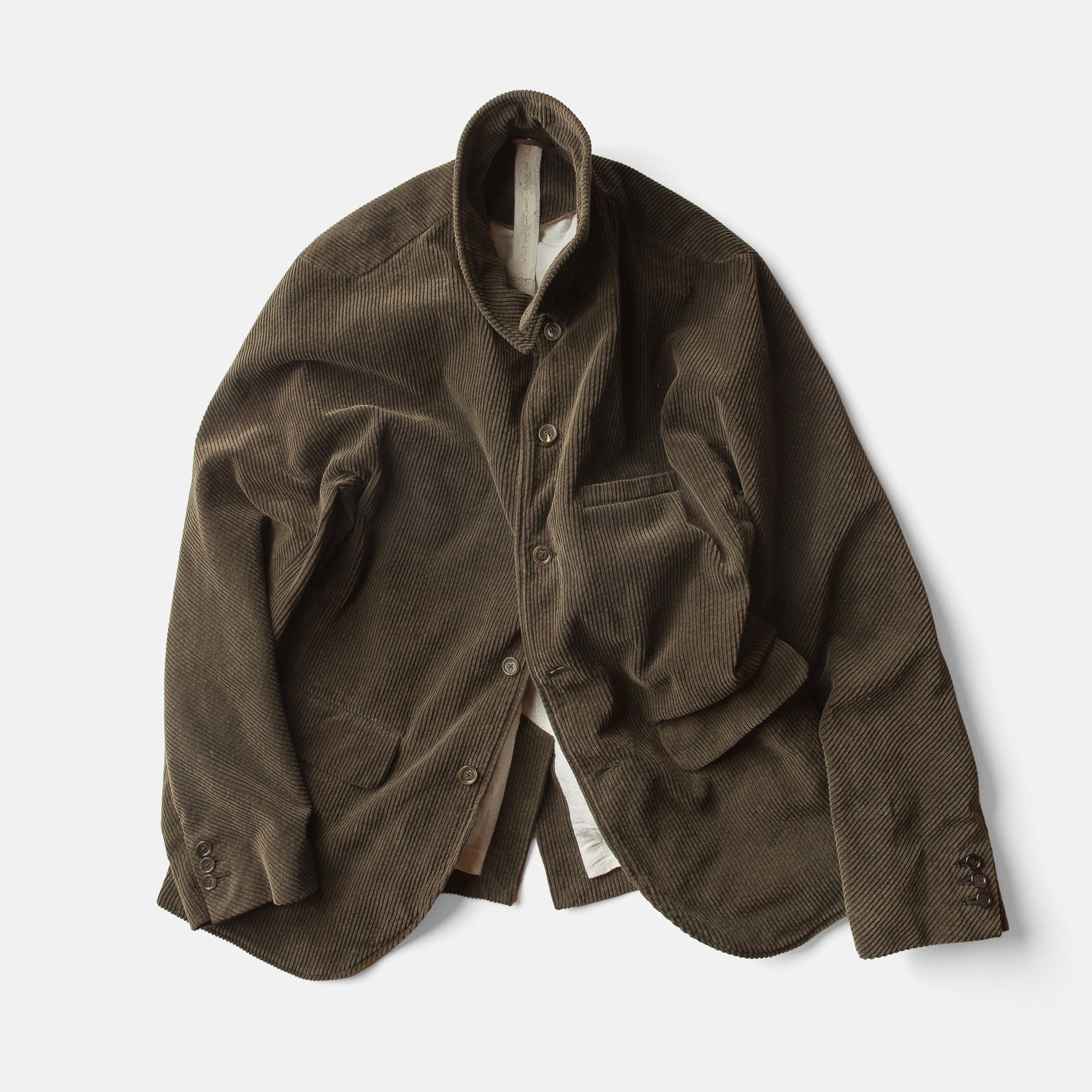 CORDUROY ZEN JACKET / HARVEST BROWN – COTTLE WEB SHOP