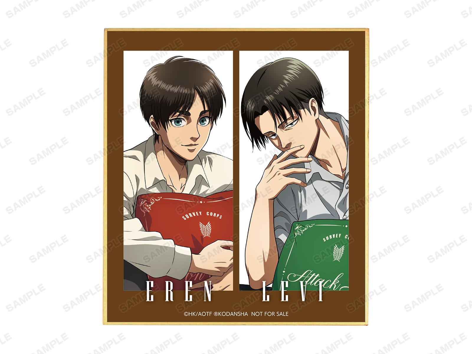 進撃の巨人展 複製原画 リヴァイ 進撃の巨人 巨人展FINAL 複製原画