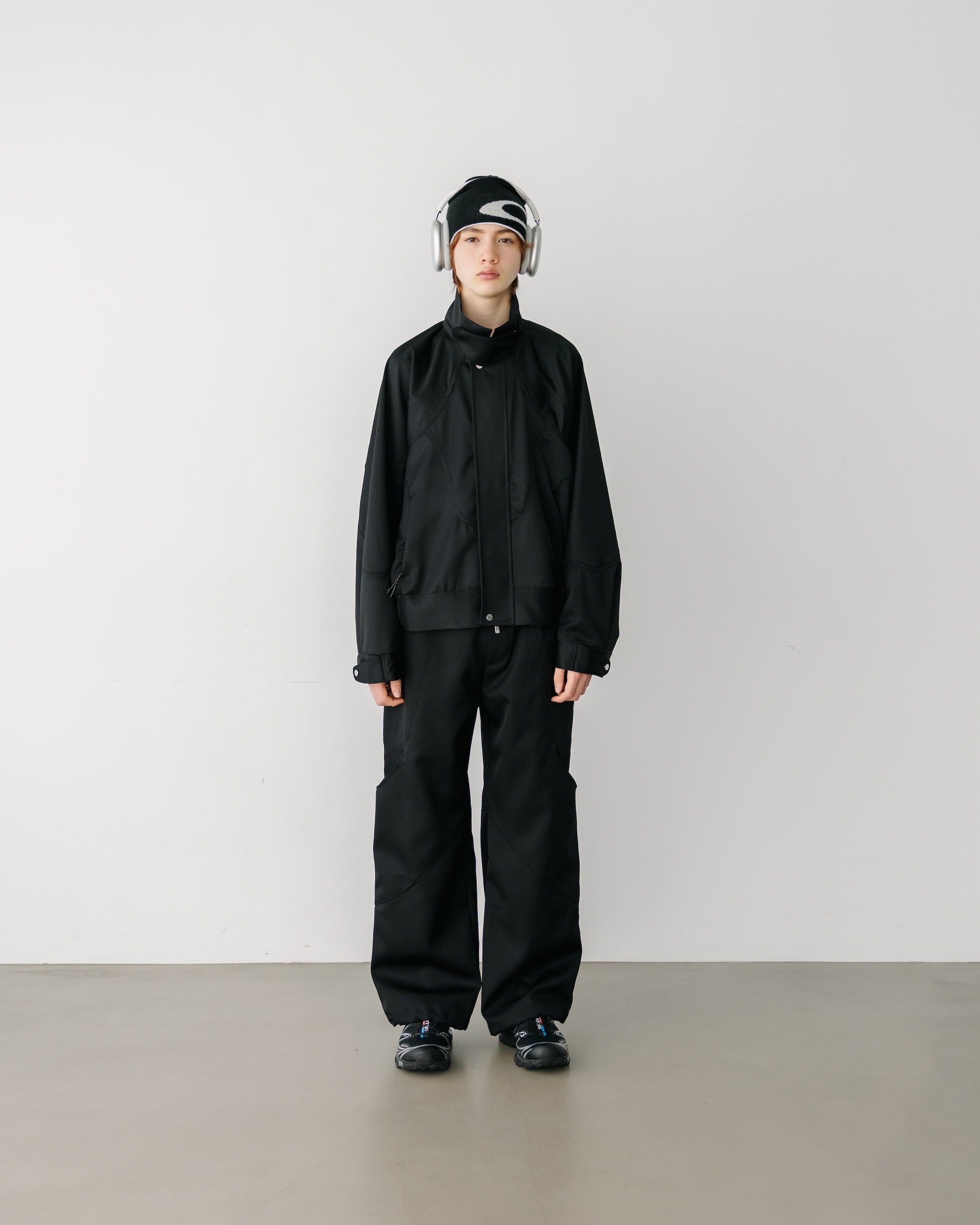 clesste / WOOL GABARDINE FUTURE JACKET