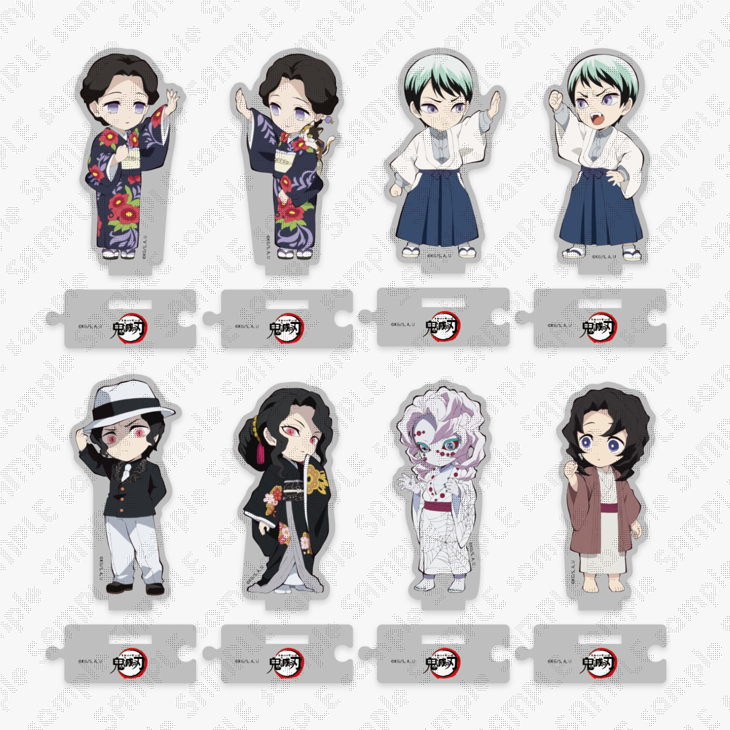 鬼滅の刃 繋がるアクリルスタンド つながるアクリルスタンド アクスタ
